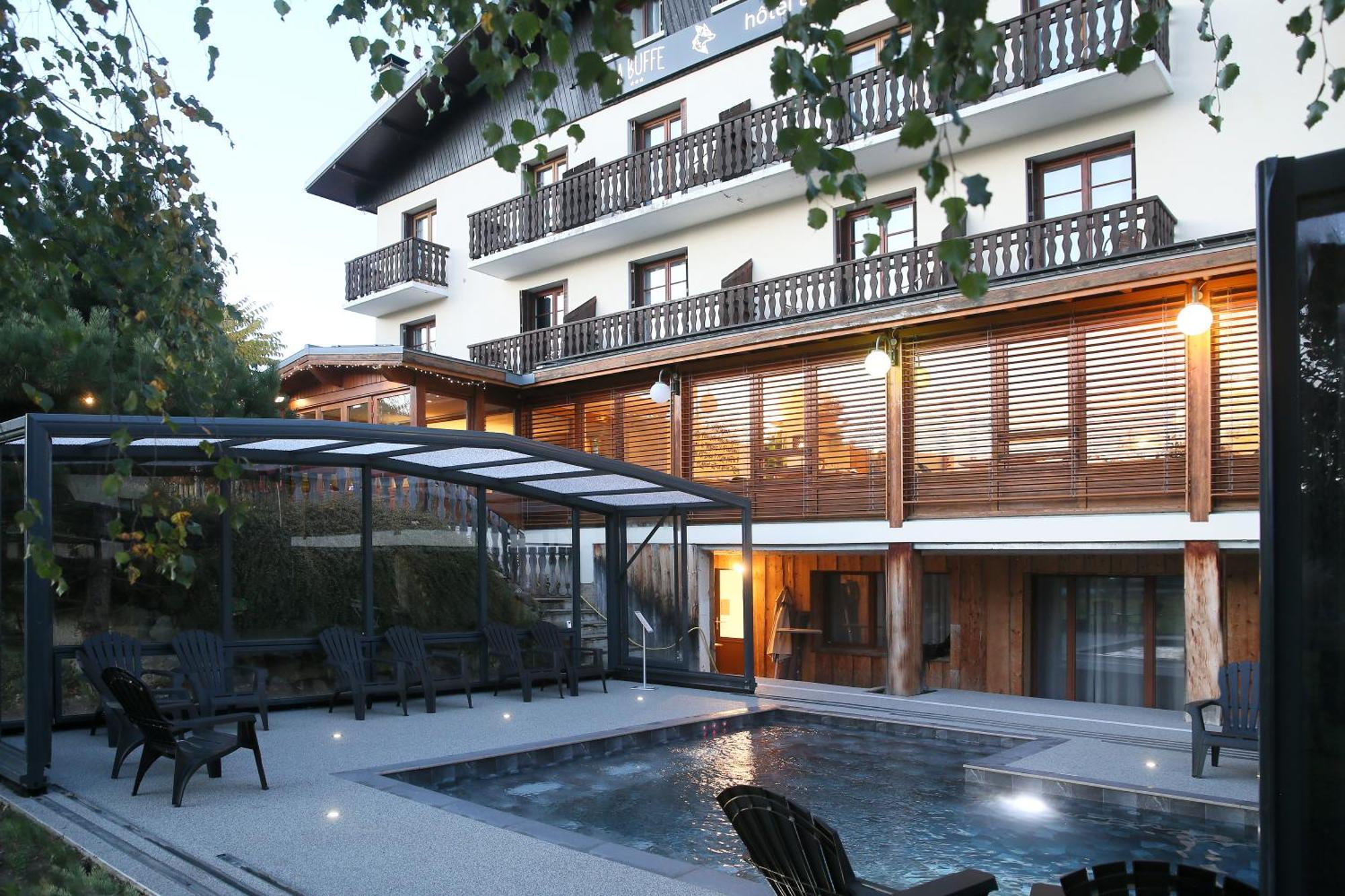 Hotel Restaurant La Buffe อูทรองส์ ภายนอก รูปภาพ